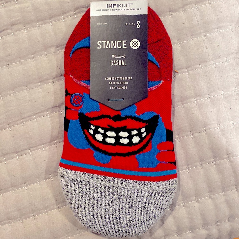 Women’s Stance Casual No Show Light Cushion Size Small